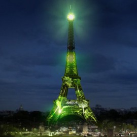 INSPIRONS NOTRE AVENIR ! des forêts virtuelles sur la Tour Eiffel pour reforester la planète