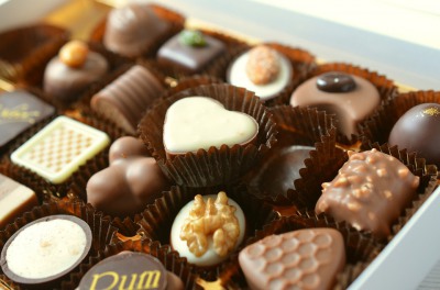 Saint Valentin, dites le avec des chocolats !